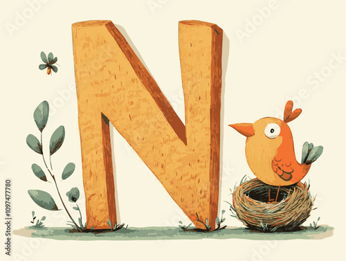 ABC Learning Fun: Alphabet Flashcards & Tracing Activities with Illustrations