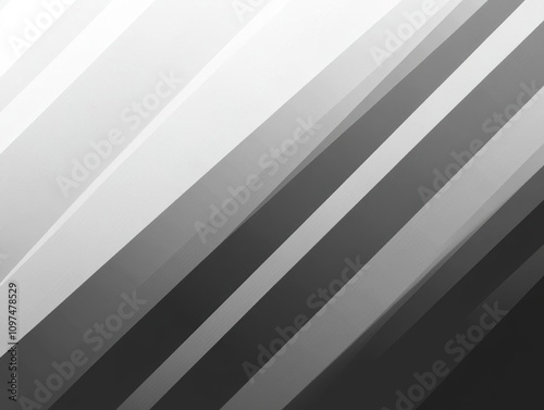Abstract Diagonal Stripes Background with Gradient of Grays: A Simple and Elegant Design