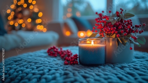 Cozy Winter Scene Featuring...