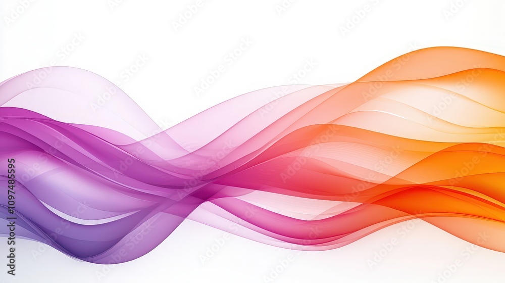 Fototapeta premium Abstract Wave Background