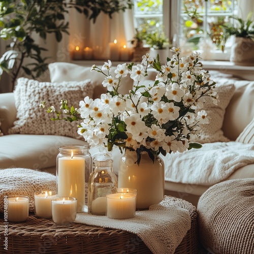 Cozy Living Room Decor Feat...