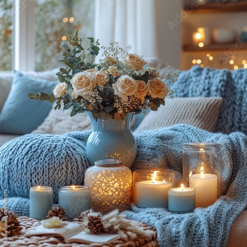 Cozy Autumn Living Room Dec...
