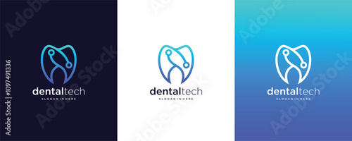 Dental Clinic  Element Logo Design Vector