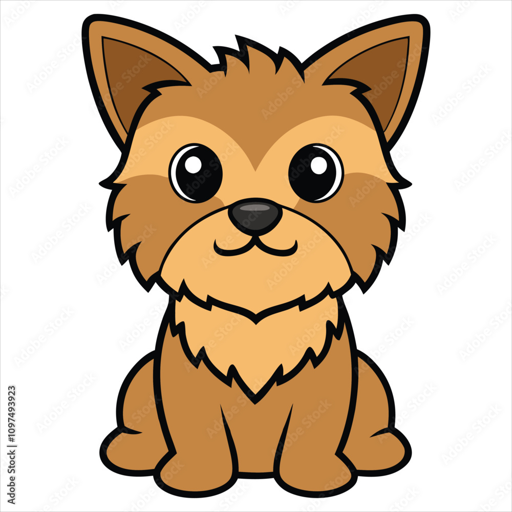 Cute Baby Brussels Griffon Dog sitting Vector Illustration Design
Cute Baby Brussels Griffon Dog sitting Vector Illustration Design