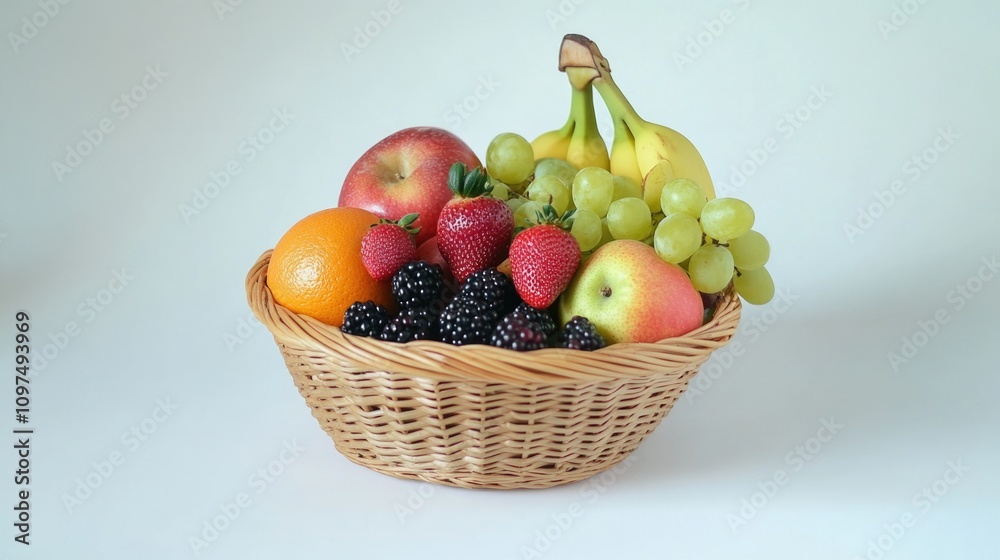 Fruit Wicker Basket Fruit Wicker Basket