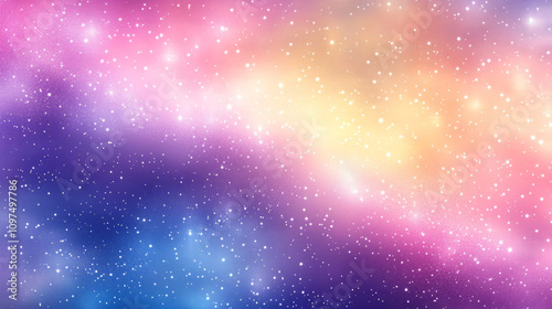 A soft pastel cosmic scene perfect for celestial-themed events, personal reflections, or social media posts celebrating wonder and tranquility.