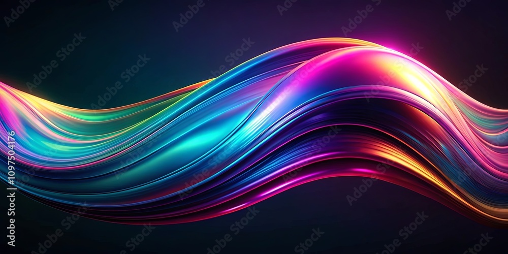 Abstract Colorful Swirling Fluid Wave Design with Vibrant Hues and Gradient Effects Abstract Colorful Swirling Fluid Wave Design with Vibrant Hues and Gradient Effects