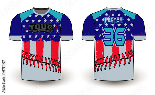 All sports player jersey design with an elegant edgy and wild look. Sports gear template mockup perfect fit for all sports. The designs that go on casual wear, shirts, fashion apparel, and all kind 