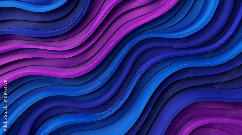 Abstract wavy pattern in vibrant colors Abstract wavy pattern in vibrant colors