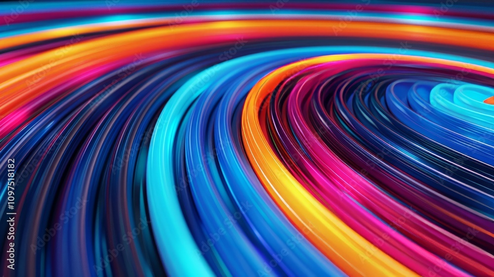 Vibrant abstract colorful waves Vibrant abstract colorful waves