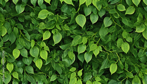 green leaves background