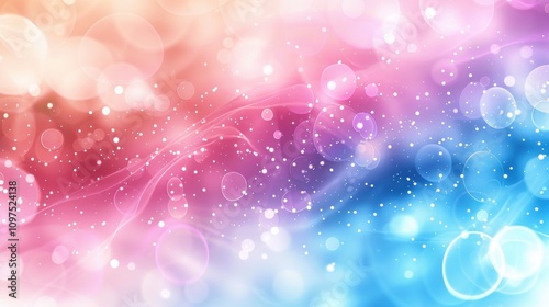 A bright background with a soft gradient from pink to blue"