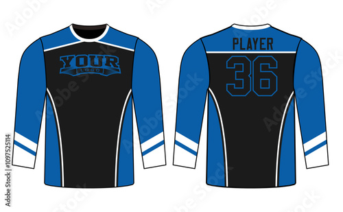 All sports player jersey design with an elegant edgy and wild look. Sports gear template mockup perfect fit for all sports. The designs that go on casual wear, shirts, fashion apparel, and all kind 