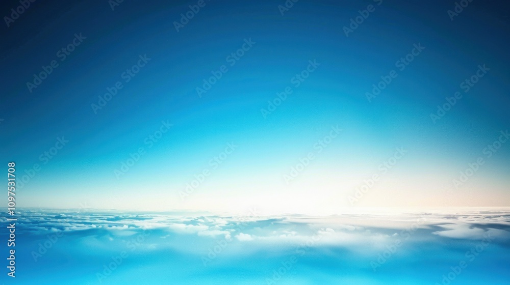A vibrant light to dark blue gradient background in a minimalist style A vibrant light to dark blue gradient background in a minimalist style