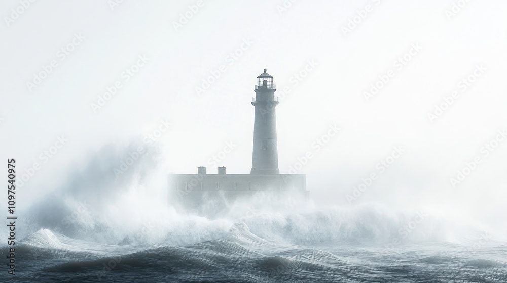 Lighthouse in a Storm: A Beacon in the Tempest Lighthouse in a Storm: A Beacon in the Tempest