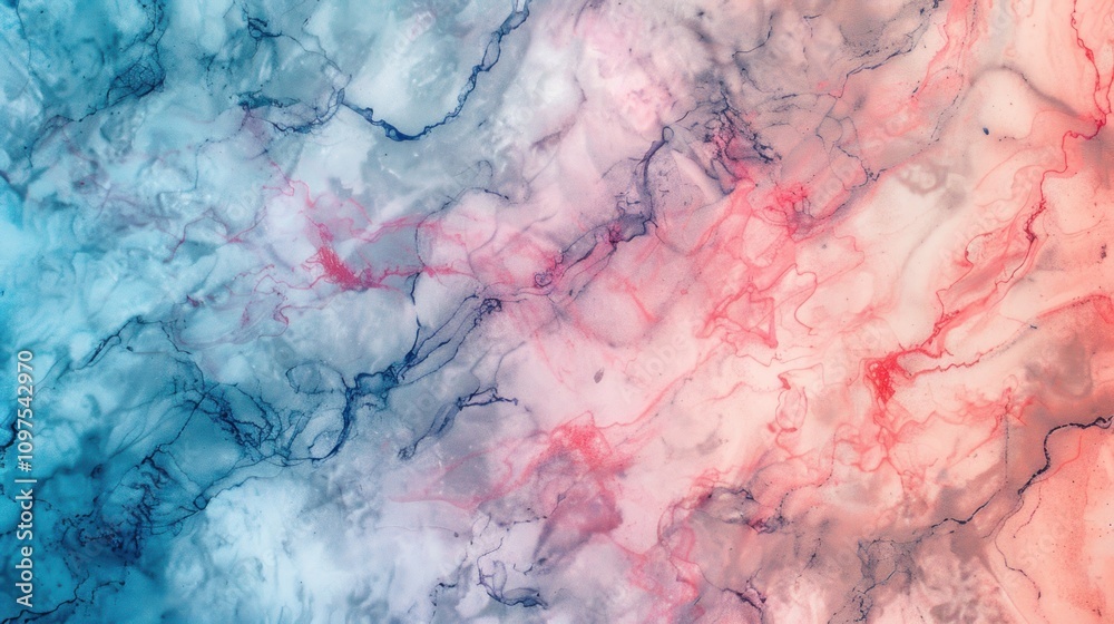 Pastel marble texture with gradient from green to pink in a minimalist style Pastel marble texture with gradient from green to pink in a minimalist style