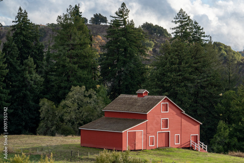 red barn