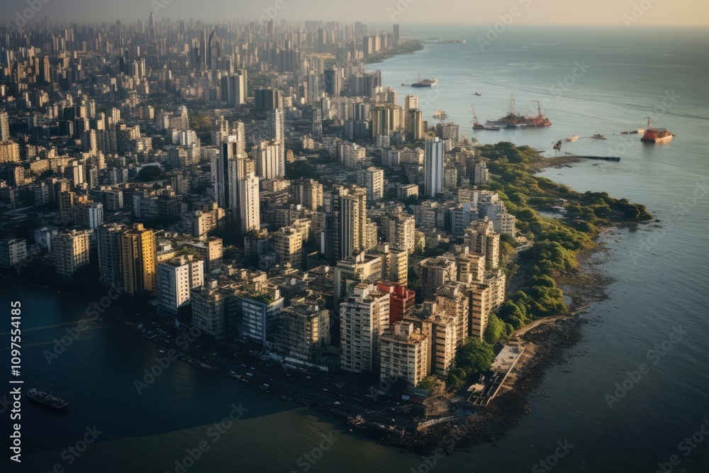 Naklejka premium Architecture cityscape outdoors building.