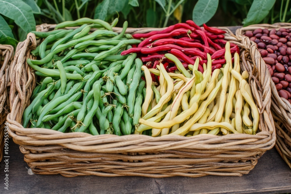 Heirloom beans with unique flavors, perfect for gourmet cooking and specialty dishes Heirloom beans with unique flavors, perfect for gourmet cooking and specialty dishes