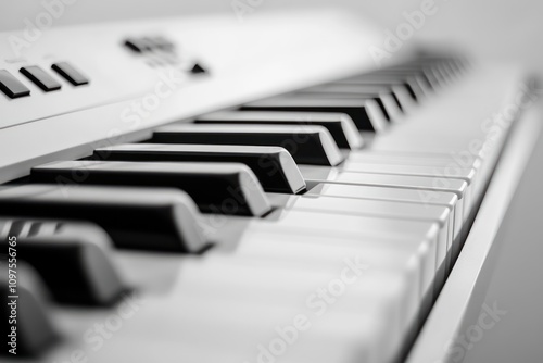 Keyboard with multiple sound settings, great for beginners and home studios, 