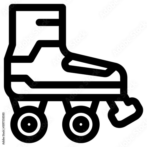 Roller Skates Icon