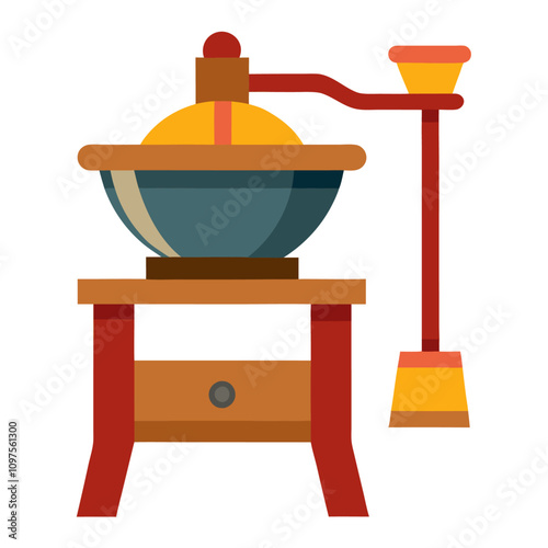 food mill clipart cartoon Illustration drawing