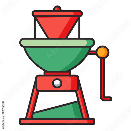 food mill clipart cartoon Illustration drawing