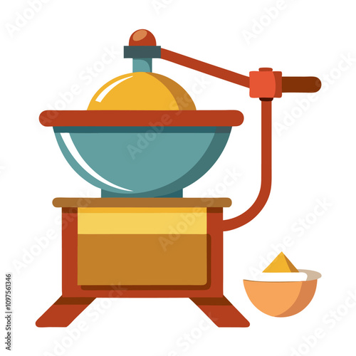 food mill clipart cartoon Illustration drawing