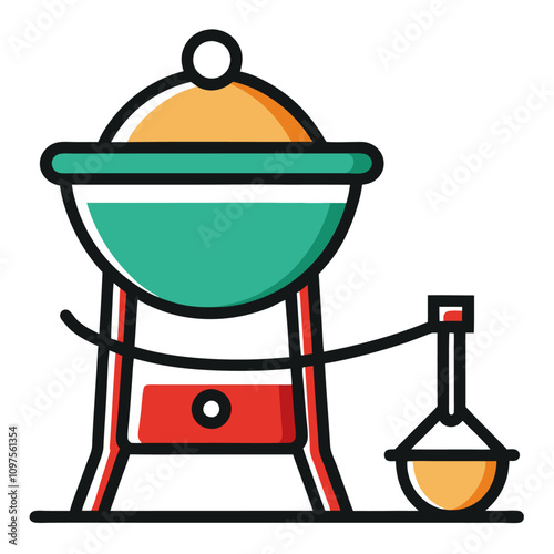 food mill clipart cartoon Illustration drawing