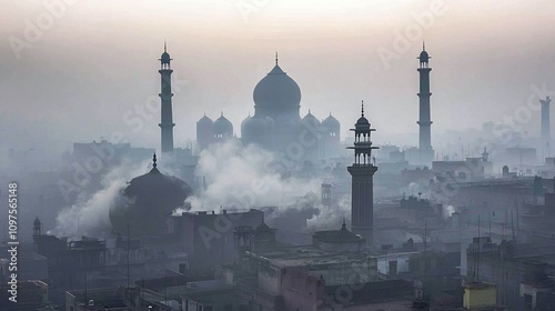 Lahore covered in haze due to air pollution
