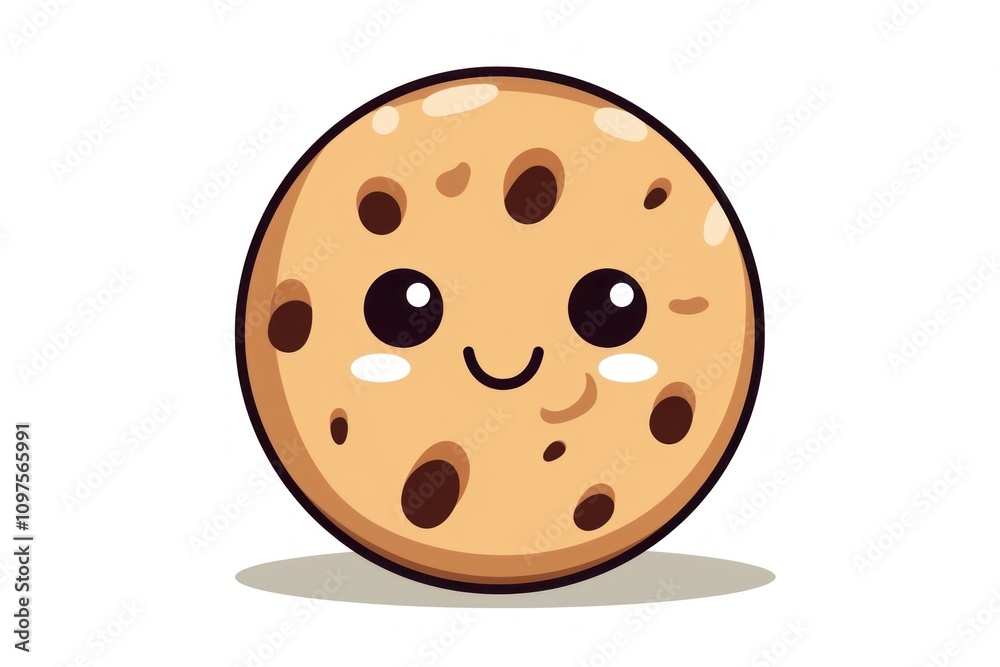 Cookie cartoon food anthropomorphic. Cookie cartoon food anthropomorphic.