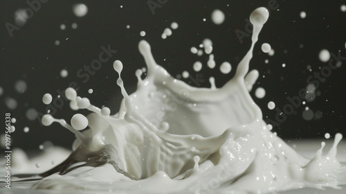 splash of milk