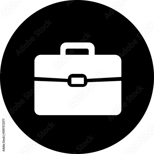 Briefcase Icon Colorful Briefcase icon isolated on white background. Business case sign. Business portfolio.Business briefcase icon designed in filled, outline, line and stroke style. Vector illustrat