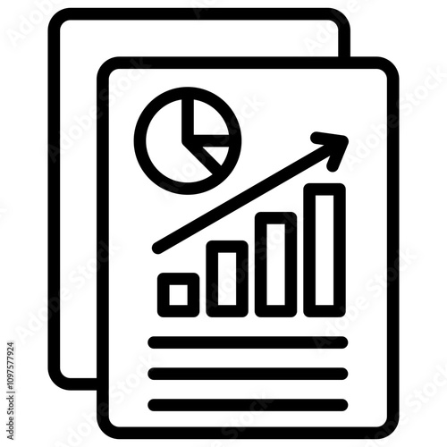 Business Report Icon