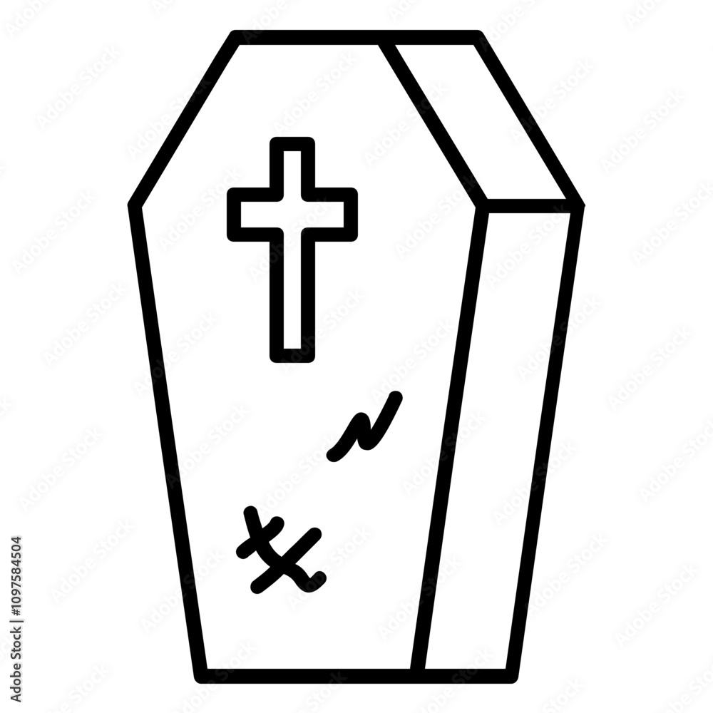 Fototapeta premium coffin