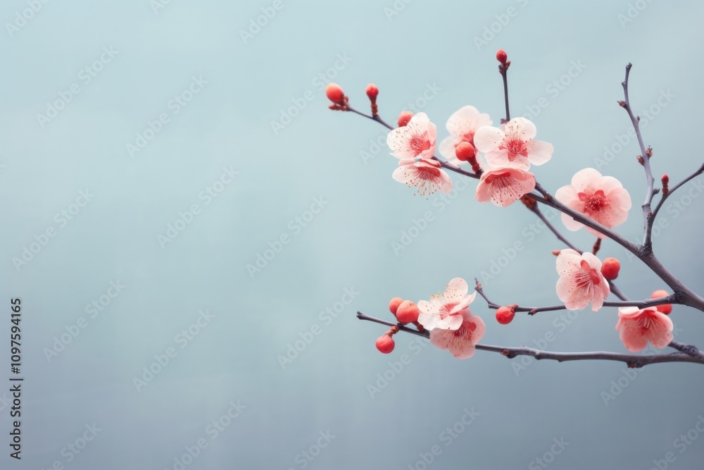 Chinese new year flower outdoors blossom. Chinese new year flower outdoors blossom.