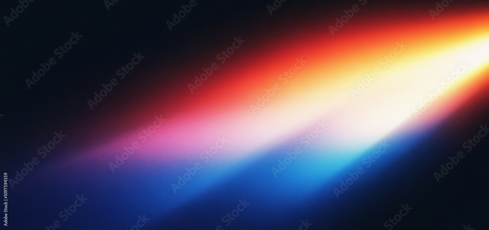 Obraz premium Abstract Digital Art Vibrant Colors Gradient Background Blue Purple Orange Diagonal Lines Smooth Texture