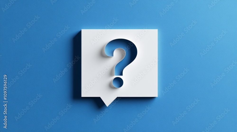 Minimalist Question Mark Illustration for FAQs, Information, Surveys, Support, and Decision Making Minimalist Question Mark Illustration for FAQs, Information, Surveys, Support, and Decision Making