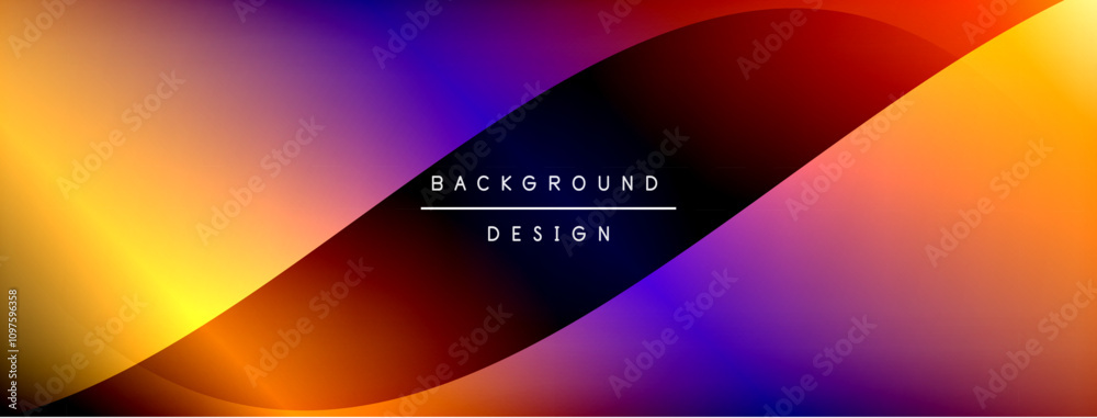 Bright rainbow style color gradient with curve round shape line background. Vector Illustration For Wallpaper, Banner, Illustration, landing page Bright rainbow style color gradient with curve round shape line background. Vector Illustration For Wallpaper, Banner, Illustration, landing page