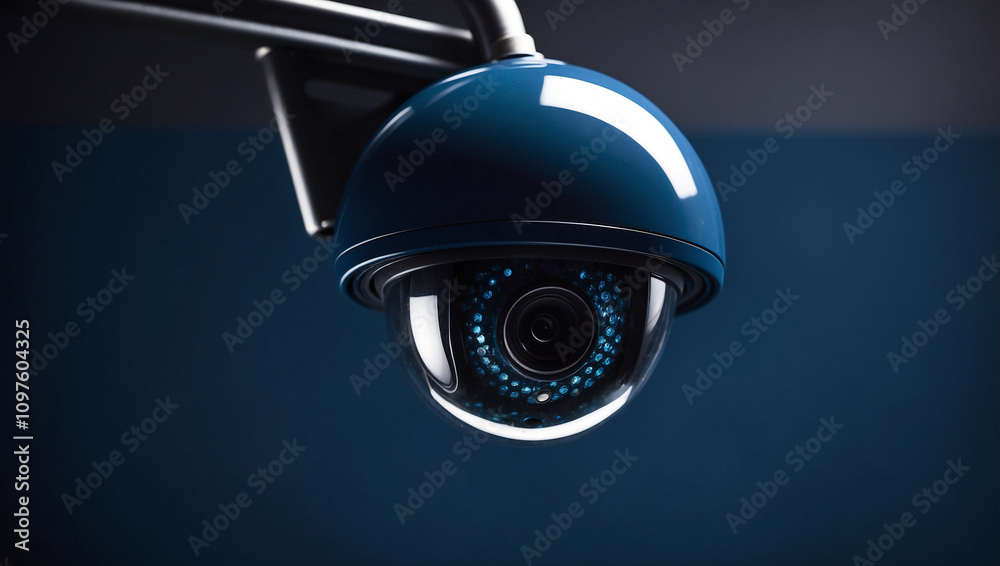 Extreme Closeup of a CCTV Modern Spheres Extreme Closeup of a CCTV Modern Spheres