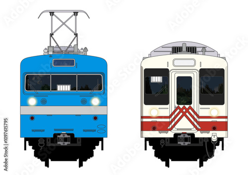 静岡の列車No.2_(クモユニ)147系1号 / 119系_Japanese Railroad Cars in "Shizuoka"