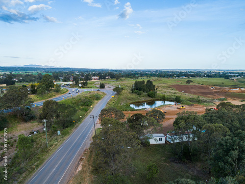 Maison Dieu Road with construction on Singleton bypass beginning late 2024 photo