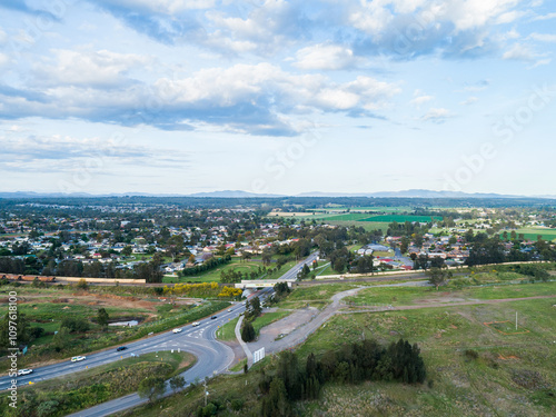 Construction work just beginning on Singleton Bypass near the hole in the wall