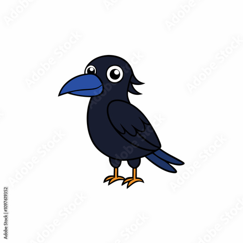 bird, animal, vector, illustration, nature, crow, beak, wildlife, silhouette, birds, raven, bullfinch, feather, wild, wing, black, art, winter, branch, cartoon, duck, fly, design