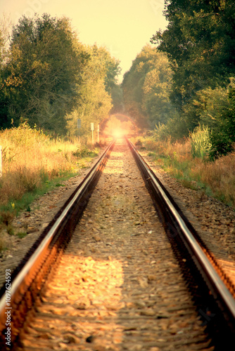hoffnung schienen am ende licht