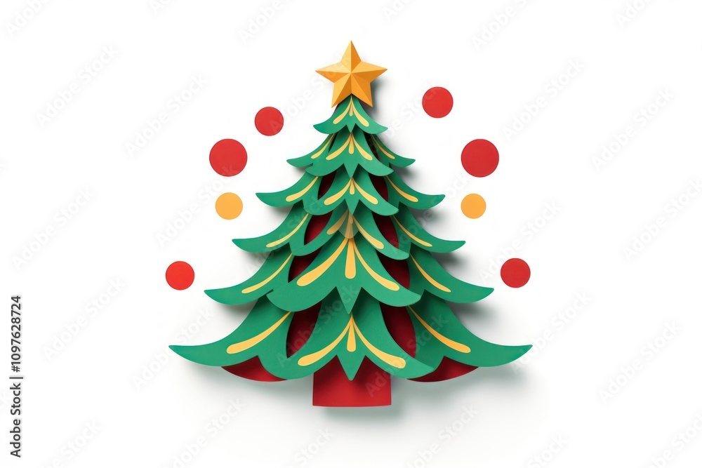 Chrismas tree white background anticipation. Chrismas tree white background anticipation.