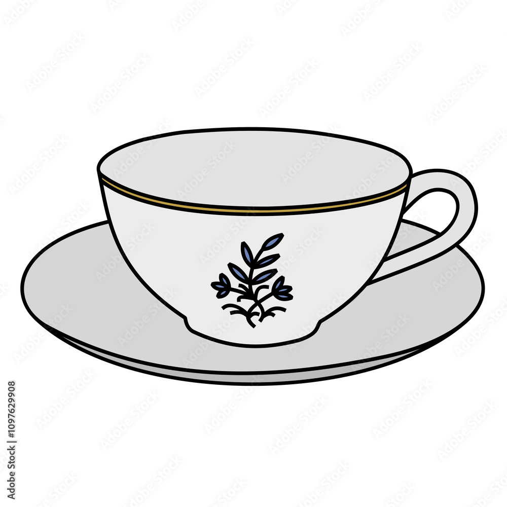 coffee cup with saucer coffee cup with saucer