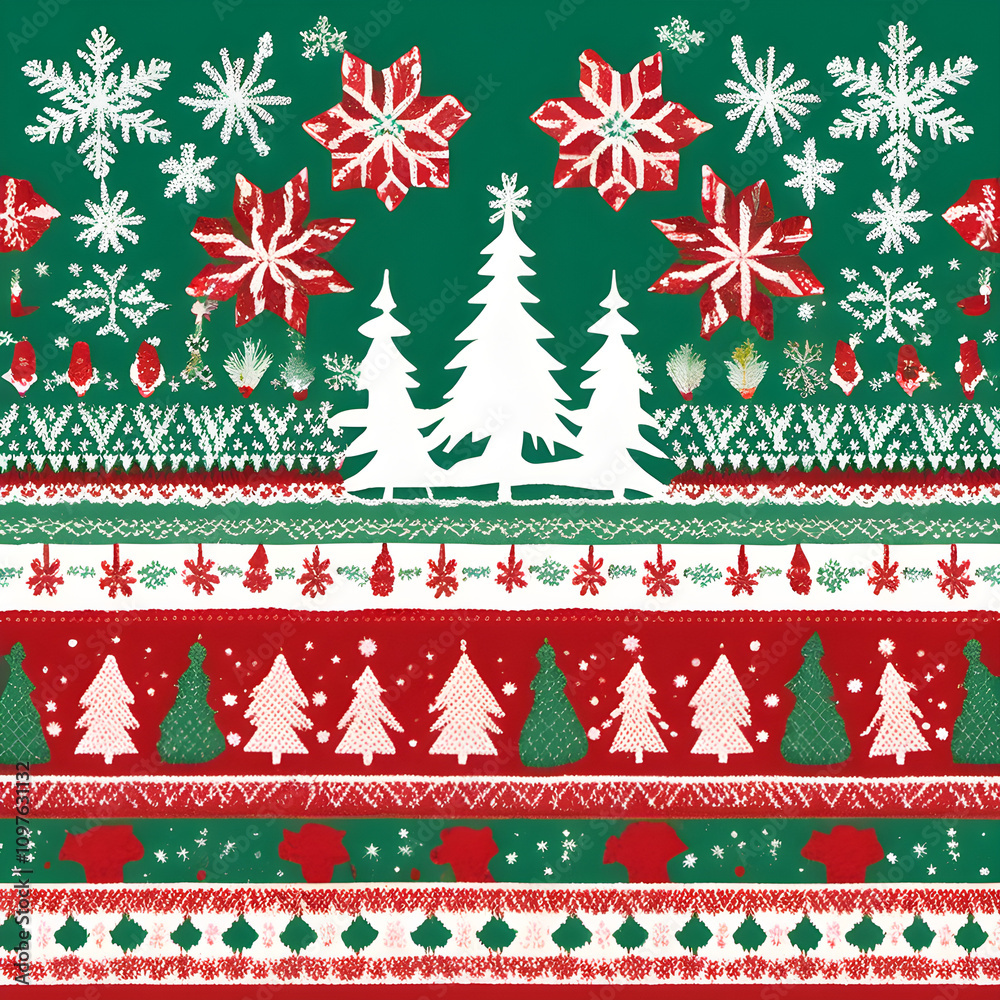 christmas seamless pattern christmas seamless pattern