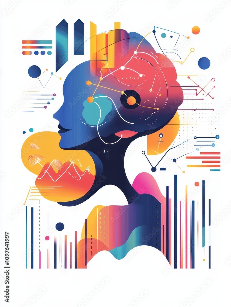 Obraz premium Business Intelligence abstract concept vector illustration. Business data analysis, management tools, intelligence, enterprise strategy development, data-driven decisions making abstract metaphor.