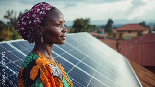 African community leaders driving solar installation for off-grid homes in Kampala, Uganda